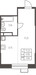 Планировка студии(квартира) площадью 31.1 квадратных метров в “ЖК Новая Ивантеевка”