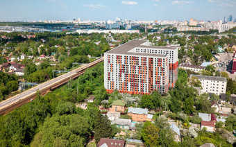 вид сбоку жк М1 Сколково
