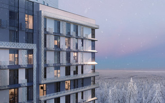 Остекление в ЖК "Детали"