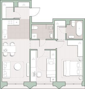 Планировка квартиры, ID 540928