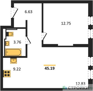 Планировка квартиры, ID 213650