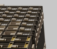 Фасад ЖК “Бархат”