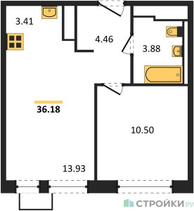 Планировка квартиры, ID 215585