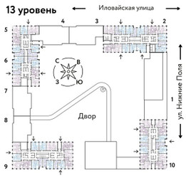 Планировка студии(квартира) площадью 26.1 квадратных метров в ЖК “ЖК Страна Заречная”