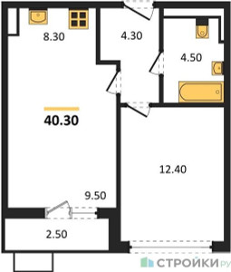 Планировка квартиры, ID 328761