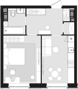 Планировка квартиры, ID 221503