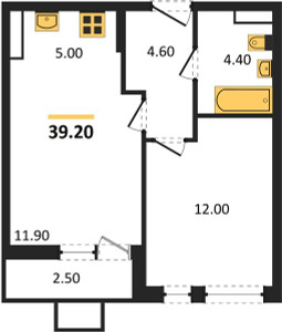 Планировка квартиры, ID 142236