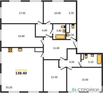 Планировка квартиры, ID 92009