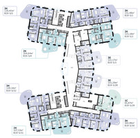 Планировка студии(квартира) площадью 65.87 квадратных метров в “СберСити в Рублево-Архангельском”