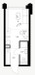 Планировка студии(квартира) площадью 20.9 квадратных метров в “ЖК Бусиновский парк”