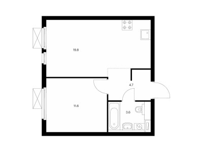 Планировка квартиры, ID 269527