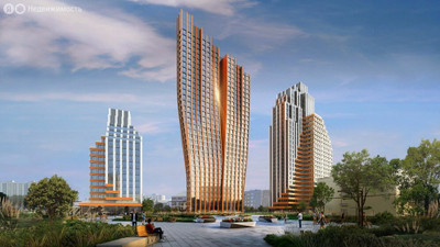 Планировка трехкомнатной(квартира) площадью 54.8 квадратных метров в ЖК “ЖК Симоновский вал”