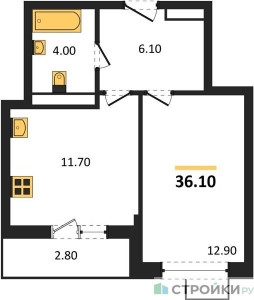 Планировка квартиры, ID 310927
