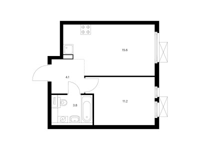 Планировка квартиры, ID 519410