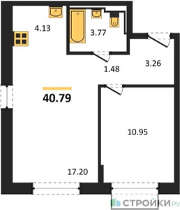 Планировка квартиры, ID 239233