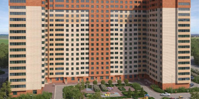 Планировка однокомнатной(квартира) площадью 47.2 квадратных метров в ЖК “ЖК Авиатор”