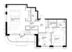 Планировка квартиры 4+ комнат (Квартиры)137.6