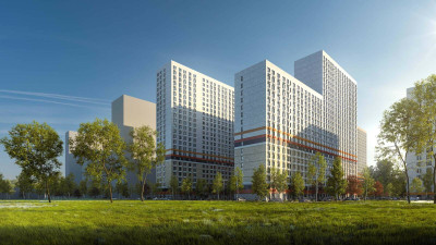 Планировка трехкомнатной(квартира) площадью 86.4 квадратных метров в ЖК “ЖК Кузьминский лес”