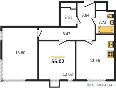 Планировка квартиры, ID 111999