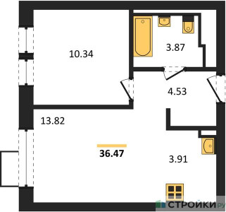 Планировка квартиры, ID 298601