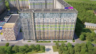 Планировка однокомнатной(апартаменты) площадью 30.4 квадратных метров в ЖК “ЖК Легендарный квартал на Ботаническом саду”