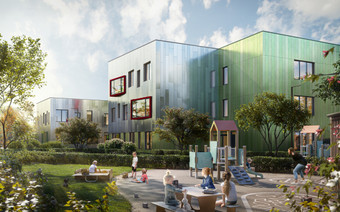 Детская площадка в ЖК “ULTIMAcity”