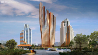 Планировка трехкомнатной(квартира) площадью 73.9 квадратных метров в “ЖК Симоновский вал”