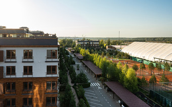 Вид из окон "Vnukovo Country Club"