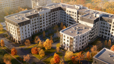 Планировка однокомнатной(квартира) площадью 40.2 квадратных метров в ЖК “Миниполис 8 кленов”