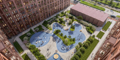 Планировка студии(квартира) площадью 22.9 квадратных метров в ЖК “ЖК Космический Квартал”