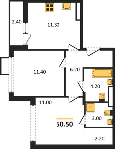 Планировка квартиры, ID 144104
