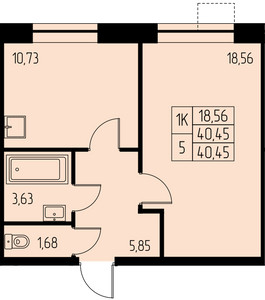 Планировка квартиры, ID 508953