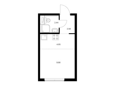 Планировка квартиры, ID 215544