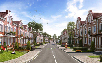 территория ЖК Кембридж