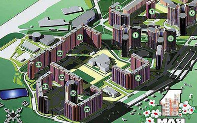 Новостройка ЖК 1 мая, квартиры от застройщика