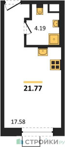 Планировка квартиры, ID 534658