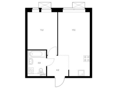 Планировка квартиры, ID 138181