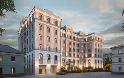 Новостройка Исторический дом "Чистые пруды", от застройщика