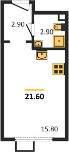 Планировка квартиры, ID 109761