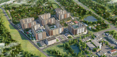 Планировка двухкомнатной(квартира) площадью 53 квадратных метров в ЖК “ЖК 1-й Ленинградский (Первый Ленинградский)”