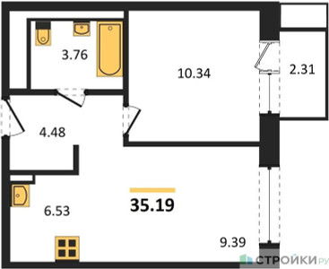 Планировка квартиры, ID 301731