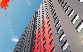 Фасад ЖК Реут