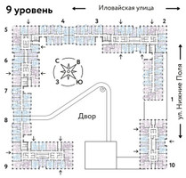Планировка трехкомнатной(квартира) площадью 52.3 квадратных метров в “ЖК Страна Заречная”