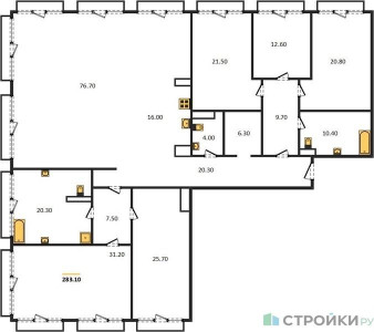 Планировка квартиры, ID 431698