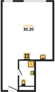 Планировка апартаментов, ID 271733