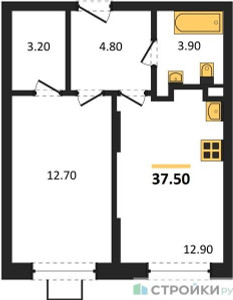 Планировка квартиры, ID 469611