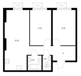 Планировка квартиры, ID 215439