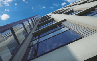 Фасад здания ЖК «Город на Реке Тушино-2018»