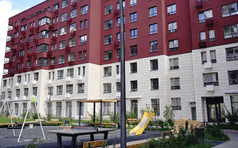 Спортивная площадка в ЖК "Новые Ватутинки"