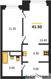 Планировка квартиры, ID 521161
